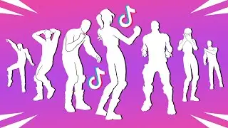 All Popular TikTok Dances & Emotes in Fortnite! ( NEW XXXTentacion Dance,  Disco - Surf Curse)