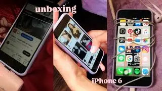 Unboxing iPhone 6  🩷 in 2025 ( grey ) | Shopee 