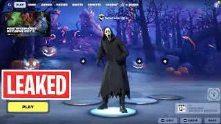 Fortnitemares GHOSTFACE SKIN FORTNITE EARLY SHOWCASE