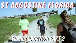 St Augustine Family Vacation Part 2 Inside the Castillo, 123 Burger House & Whetstone Chocolate Tour