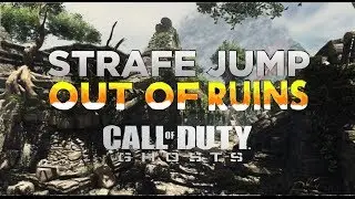 Call Of Duty Ghosts STRAFE JUMP OUT OF MAP RUINS