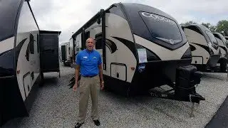 The Cougar 27RES Travel Trailer - walk thru and review