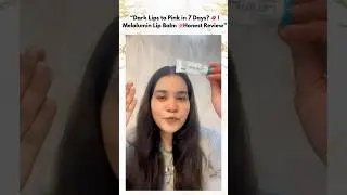 Tired of dark pigmented lips💋Watch how I transformed my lips in just 7 days#Melalumin #LipLightener