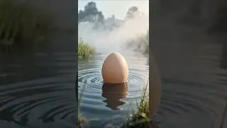 The swan did not like the phoenix birds😨 #ai #save #egg #swan