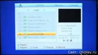 HD медиаплеер в приставках DVB-T2.