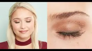 Bronzy Eyeshadow Tutorial - with MINÉ Stencils; Beginner Friendly