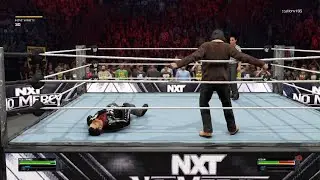 WWE 2K25 Walking Dead Rick Grimes Vs Negan No Holds barred match
