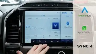 Мультимедийный экран Sync4 в Ford SuperDuty 2022-2023 годов