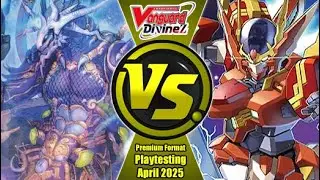 Shiranui Vs Victor - Cardfight Vanguard Premium Format Playtesting April 2025