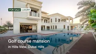 Golf course mansion in Hills View, Dubai Hills | haus & haus