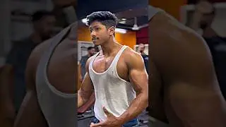 Gym Attitude status 🏋️ bicep hard work #bodybuilder #gymposefitness #shorts