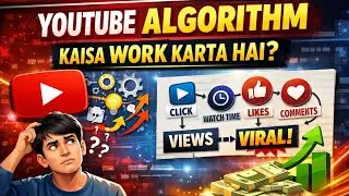 YouTube Algorithm Kaise Work Karta Hai?/YouTube Algorithm Explained in Hindi/Video Viral Kaise Hogi