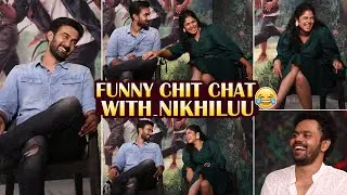 Like Share Subscribe Movie Team CHIT CHAT with NIKHILUU | Santosh Shoban | Faria Abdullah | Tupaki