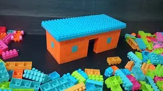 Satisfying DIY House Build | ASMR Building Blocks #buildingblocks