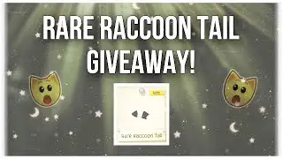 RARE RACCOON TAIL GIVEAWAY!| AJPW | Animal Jam |