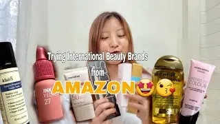 Пробуем международные косметические бренды из GLOBAL BEAUTY STORE AMAZON! Честные отзывы!
