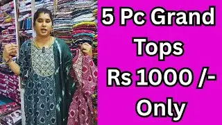 5 Pc Grand Tops Rs 1000 Only #tops #todayoffer