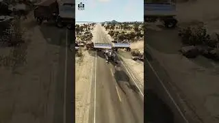 Massive Realistic Car Pile-Up on Expressway #1  - BeamNG.Drive