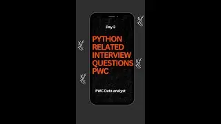 PWC Interview Question | Python Logic Building