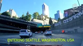 On the way to Seattle, Washington, USA