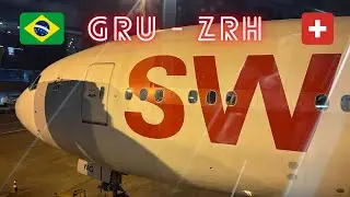 SWISS Report: São Paulo (GRU) - Zurich (ZRH) - Boeing 777-300 - Premium Economy