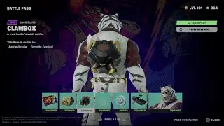 How to Unlock Clawbox Back bling in Fortnite | Battle Pass Page 4