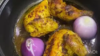الدجاج بالزعفران بطريقه لذيذه 