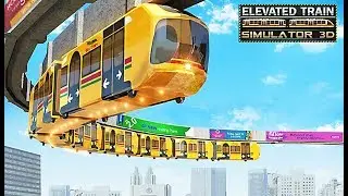Elevated Train Driving Simulator: Sky Tram Driver - Level 1 and Level 2