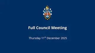 Full Council Meeting 11 December 2025