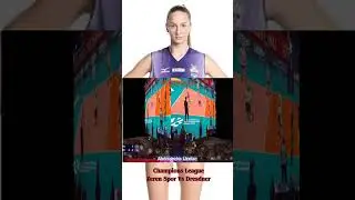 aleksandra uzelac zeren spor Vs Dresdner Champions#aleksandrauzelac #zerenspor #clvolleyw #volidunia