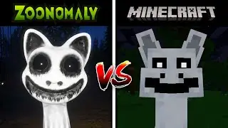 Smile Cat in Zoonomaly VS Minecraft