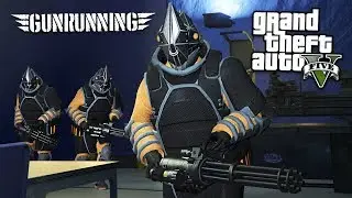 GTA 5 GUN RUNNING DLC - JUGGERNAUT BUNKER WARFARE!! (GTA 5 Gun Running Update)