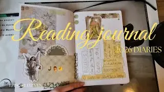 January Reading Journal Setup & Wrap-Up | Reading Journal Diaries #11