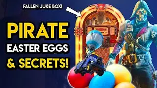 Destiny 2 - PIRATE EASTER EGGS AND SECRETS! Battlebus, Jukebox and MORE!