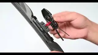 Щетки AVS Multi Hybrid Line - Установка адаптера Push button 16_19mm (кнопка)