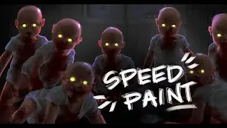 HORROR SPEEDPAINT Hungry Babies