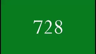 Challenge Countdown From 1000 in 14.8x speed