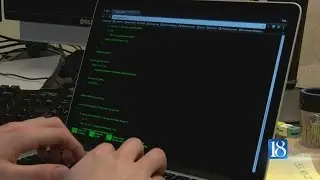 An anti-fraud command center hires students as part-time employees to help run the operation.