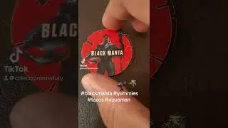 #aquaman #tazos #viral #yummies #coleccion #blackmanta