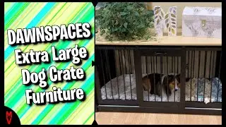 DawnSpaces Extra Large Dog Crate Furniture