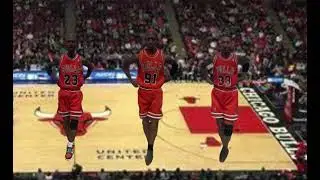 VERY FUNNY ACTION FIGURES MICHAEL JORDAN DENNIS RODMAN SCOTTIE PIPPEN DANCE #funny #comedy #viral