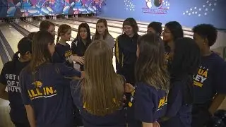 St. Charles North vs. Neuqua Valley, Girls Bowling // 01.25.17