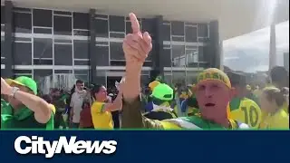 Rioters storm Brazil's top government offices