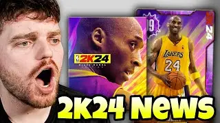 FIRST NBA 2K24 NEWS!! FREE KOBE BRYANT IN NBA 2K24 MyTEAM??