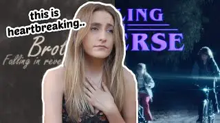 Basic White Girl Reacts To Falling In Reverse - Brother & Superhero