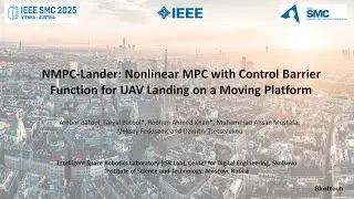 NMPC-Lander: Nonlinear MPC with Barrier Function for UAV Landing on a Mobile Platform