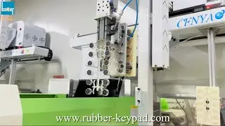 P+R Plastic Rubber Keypad with key cap & button cover manufacturing process