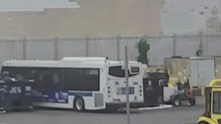 Inspected to see 2011 Orion VII 3rd Gen at Fresh Pond Depot from Essex St bound M train 