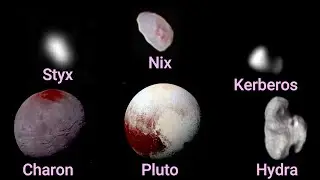 Pluto & Its 5 Amazing Moons: Diversity and Beauty of Solar System #pluto #moon