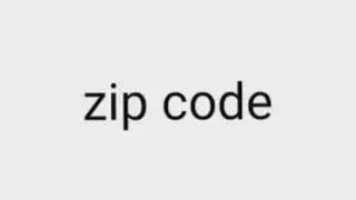 How to pronounce Zip code